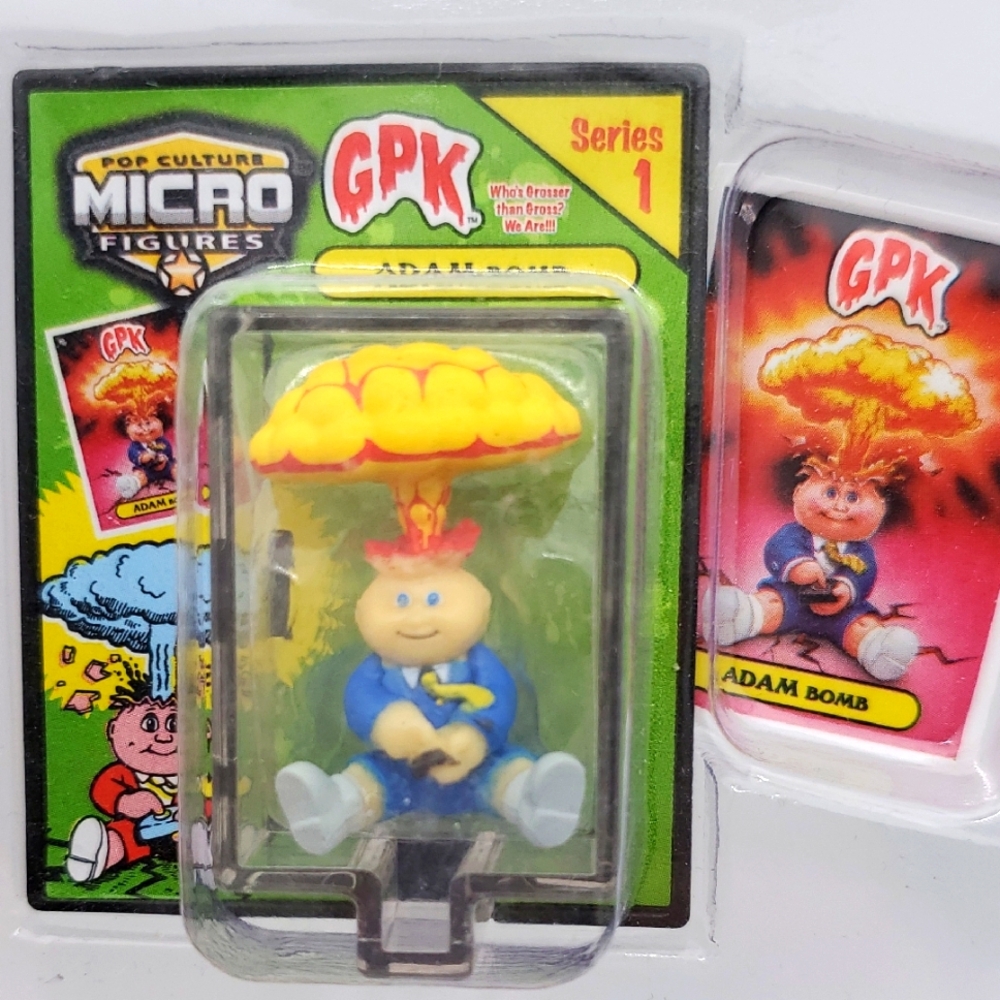 World's Smallest Garbage Pail Kids - Adam Bomb